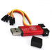 Programador Usb St-link V2 Debugger Stm8 Stm32 Con Cable 3