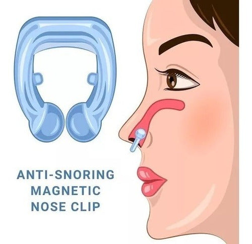 Anti Ronquidos Magnetic Nasal + Bucal C/estuches Transporte 4