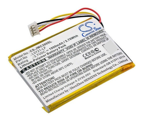 Cameron Sino Li-Polymer Battery for JBL Clip 3 - 1000 mAh 0