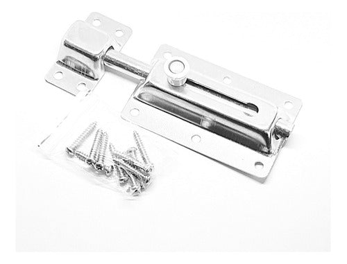 Safety Pin with 80mm Zinc-plated Spring Lock 0