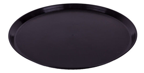 Plastic Round Waiter Tray for Bar Restaurant 44 cm x 2 Units 0