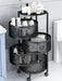 LG Amoblamientos Multi-Purpose Organizer with 4 Rotating Baskets for Kitchen and Bathroom 4