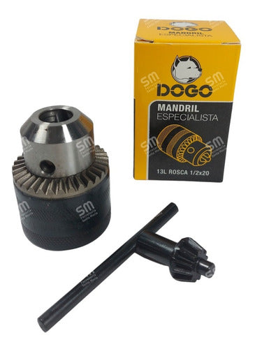 Dogo Mandril Specialist 13mm with Dogo Key + Venturo SDS Plus Adapter 1