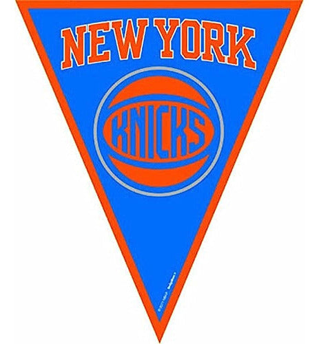 Amscan New York Knicks Nba Pennant Banner - 12 Pies, 1 Pc 0