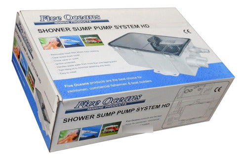 Shower Drain with Automatic 12V Pump for RV and Boat 4