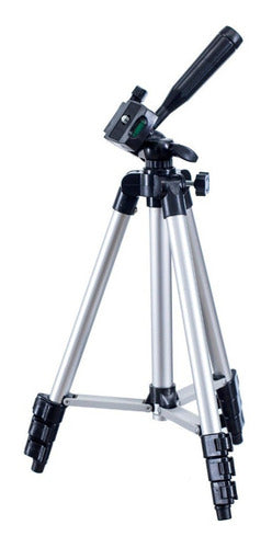 Duaitek Tripod Aluminio Plegable + Bolso Soporte Adaptador Celular 1