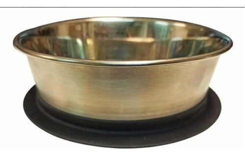 Dogit Stainless Steel Stay Grip Bowl with Non-Slip Base 900ml 2