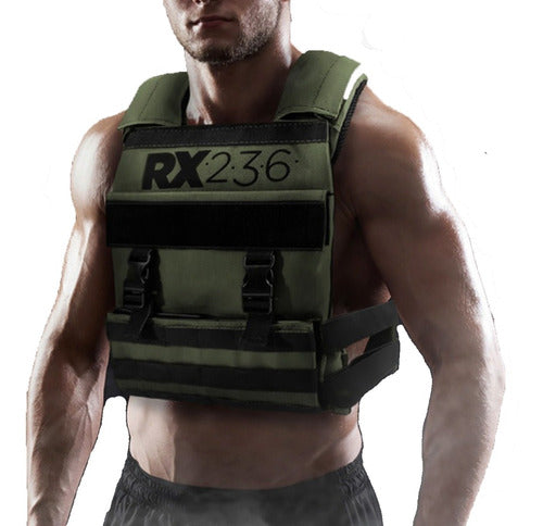 Weighted Vest 7 Kg Crossfit RX236 with Steel Plates 0