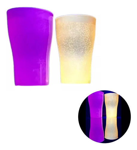 Pack of 10 Neon Matte Fluorescent Disposable Cola Cups 0