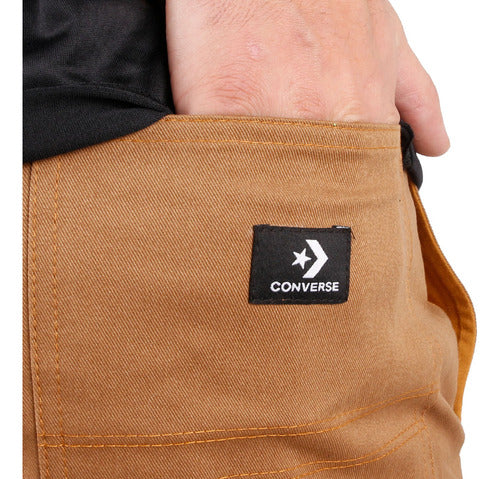 Converse Short Hombre Plant Twill Marron 2