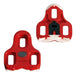 Taco Pedal Look Kéo Cleat Vermelho Com Flutuação De 9° Speed 0