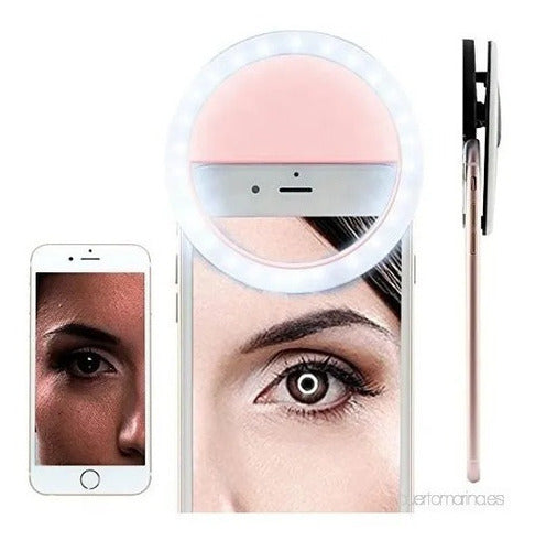 LED Flash Selfie Photography Ring Light 0