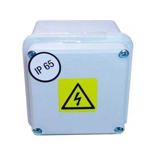 Caja Pase Estanca Ip65 115x115x55 Camara Balun Vr-plast 1