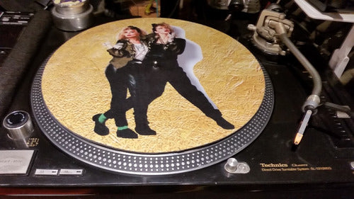 Madonna Y Rosanna Arquette Paño Slipmat Espuma Djproaudio 1