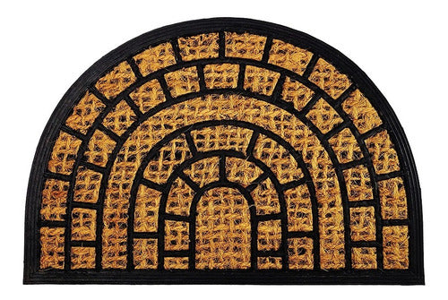 Buenos Aires Bazar Entry Coir Doormat with Rubber Backing 64