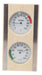 1 Peça Termômetro E Higrômetro De Sauna Vertical 4