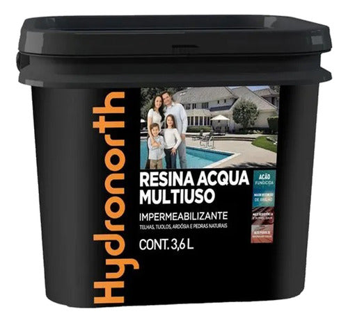 Resina Multiuso Impermeabilizante Cerâmica Telha 3,6l 0