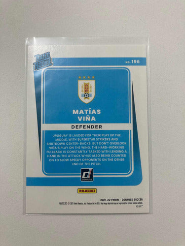 Matias Viña - Panini Donruss 2022 Rated Rookie Road To Qatar 2