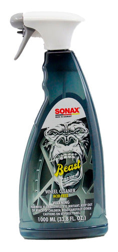 Sonax Wheel Cleaner Beast 1L Iron Rim Cleaner 0