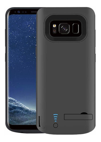 RUNSY Samsung Galaxy S8 Plus Battery Case - 6500mAh Rechargeable Extended Battery Charging Case 0