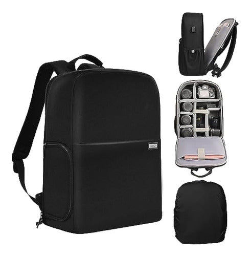 CADeN Camera Backpack with USB Charging Port 0