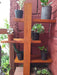 Artesano Rustic Shelf for Indoor or Outdoor Use 53x70x19cm Eucalyptus 3