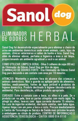 Elimina Odor Sanol Herbal 2l 1