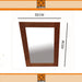 70cm Hanging Wood Vanity with Basin and Mirror - Free Shipping 107