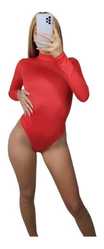 JUALE Online Pack X 2 Women's Long Sleeve Bodysuit 0