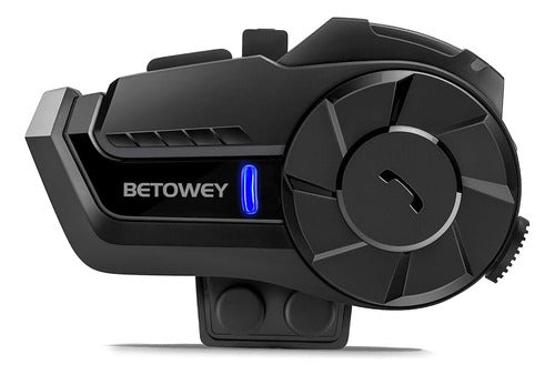 Betowey B2x Casco De Moto Bluetooth Headset - Intercomunicad 0