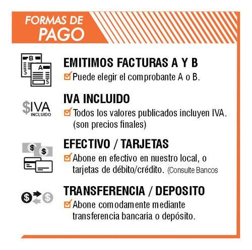 D.E.M.A. Rosca Con Tuerca Hierro Epoxi Rosca 1 Pulgada 3