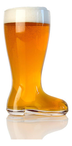 Domestic Corner Das Boot Glass, Shaped Like a Boot, 1 Liter 0