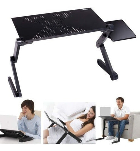 Laptop Notebook Ajustable Plegable Escritorio Mesa Soporte D 0