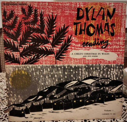 1964 Lp Vinilo Usa Dylan Thomas Lee 1 Cuento Y 5 Poemas Raro 0