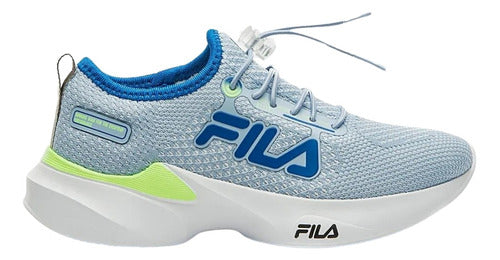 Fila Kids Elite Running Sneakers - Celeste Combinado 1