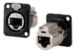 Neutrik Conector De Panel Cat6 A En Forma De D Neutrik Ne8fdx-y6-b 0