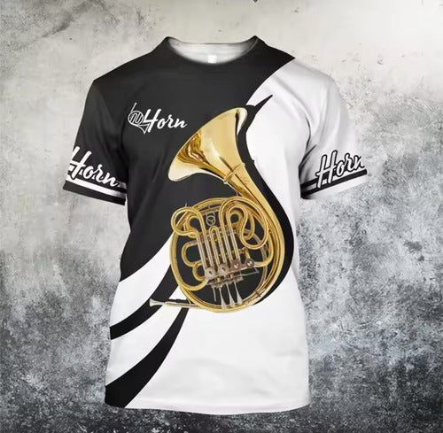 Camisa Euphonium 3 Profissional 3d Xgg Love Sopro Music Show 4