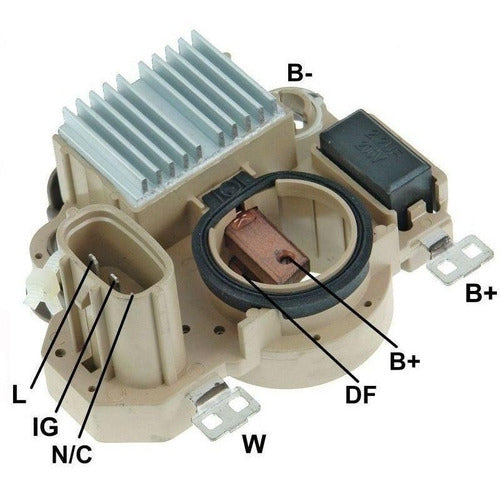Regulador Voltaje Honda Civic T/mitsubushi 0