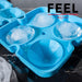 Home Basics Silicone Diamond Ice Cube Tray for Freezer 3