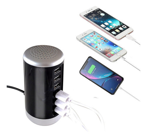 MaxLax USB Desktop Charging Station, Tower Charging Station 5