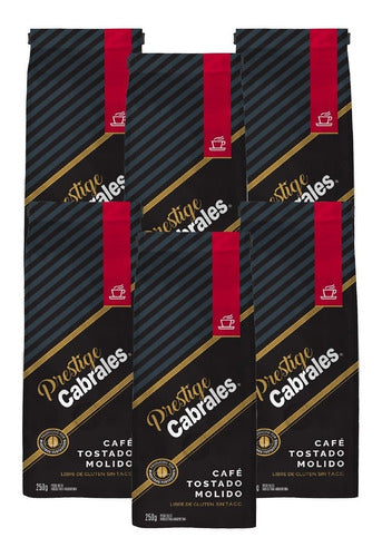 Cabrales 6x Cafe Molido Cabrales Prestige 500gr 3kg Tostado 0