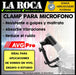 Clamp De Bateria Microfonos Takstar Mh8 La Roca 2