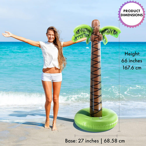 Palmera Inflable Súper Resistente Srenta | Árbol Artificial 1