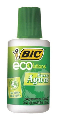 Corretivo Bic Líquido A Base De Água 18ml 0