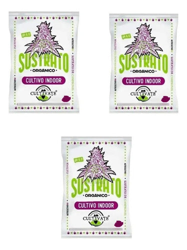 Cultivate Sustrato Indoor 25 Lt X3 Unidades. 0