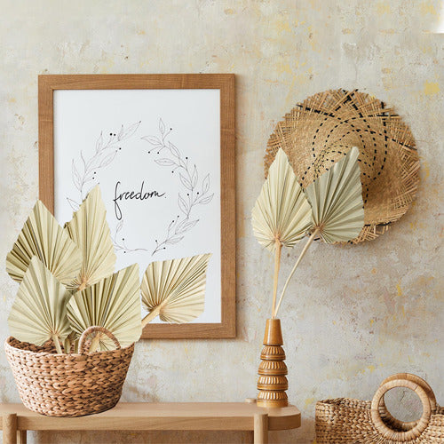 Sggvecsy Dried Palm Leaves Boho 10 Pieces 14.2 Øø Stems 3