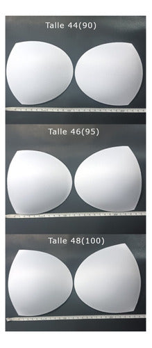 Pack of 10 Pairs Soft Floating Cups for Bra Size 46(95) - 520046 2