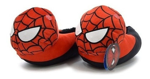 Phi Phi Toys Plush Spiderman Slippers With Light - 11061 5