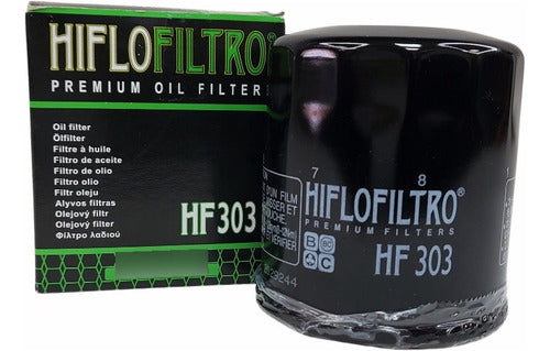 HIFLO Filtro De Aceite HF303 P/ Kawasaki Versys / Ninja 300 1