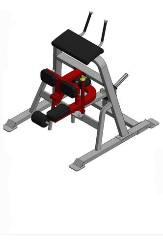 Blueprint for Standing Hamstring Machine Manufacturing 1